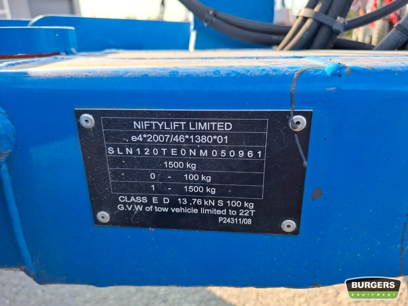 Niftylift 120TE - Anhänger: das Bild 5 Niftylift 120TE - Anhänger: das Bild 5