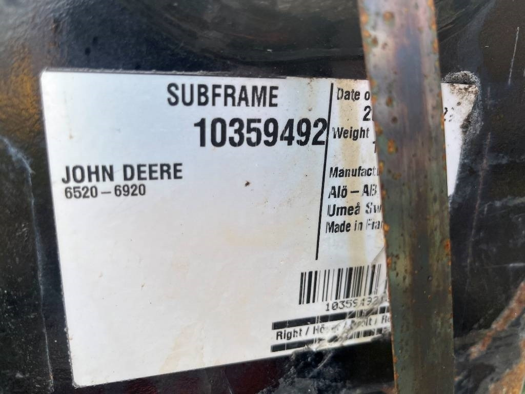 Lastarfäste Quicke Ålö Trima till JD 6520 - 6930 - Frontlader für Traktor: das Bild 2 Lastarfäste Quicke Ålö Trima till JD 6520 - 6930 - Frontlader für Traktor: das Bild 2