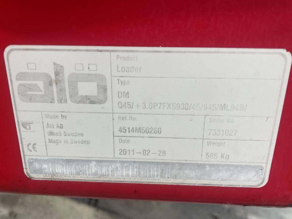 Reservdelar / Parts till Trima +3.0 P - Frontlader für Traktor: das Bild 3 Reservdelar / Parts till Trima +3.0 P - Frontlader für Traktor: das Bild 3