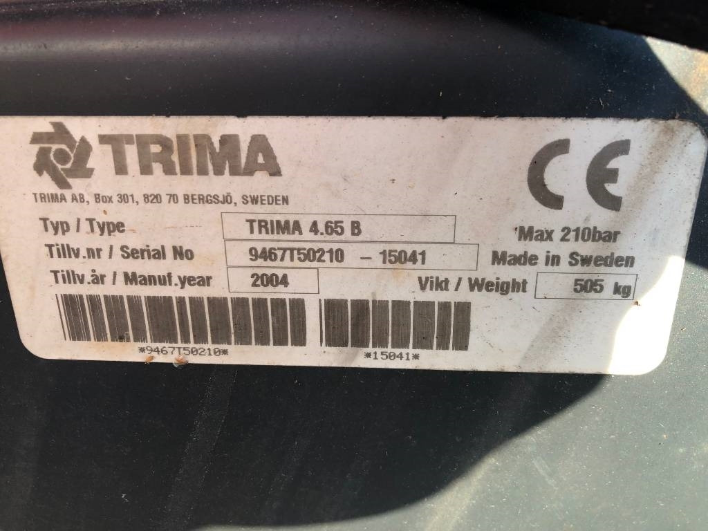 Reservdelar / Parts till Trima 465 B - Frontlader für Traktor: das Bild 2 Reservdelar / Parts till Trima 465 B - Frontlader für Traktor: das Bild 2