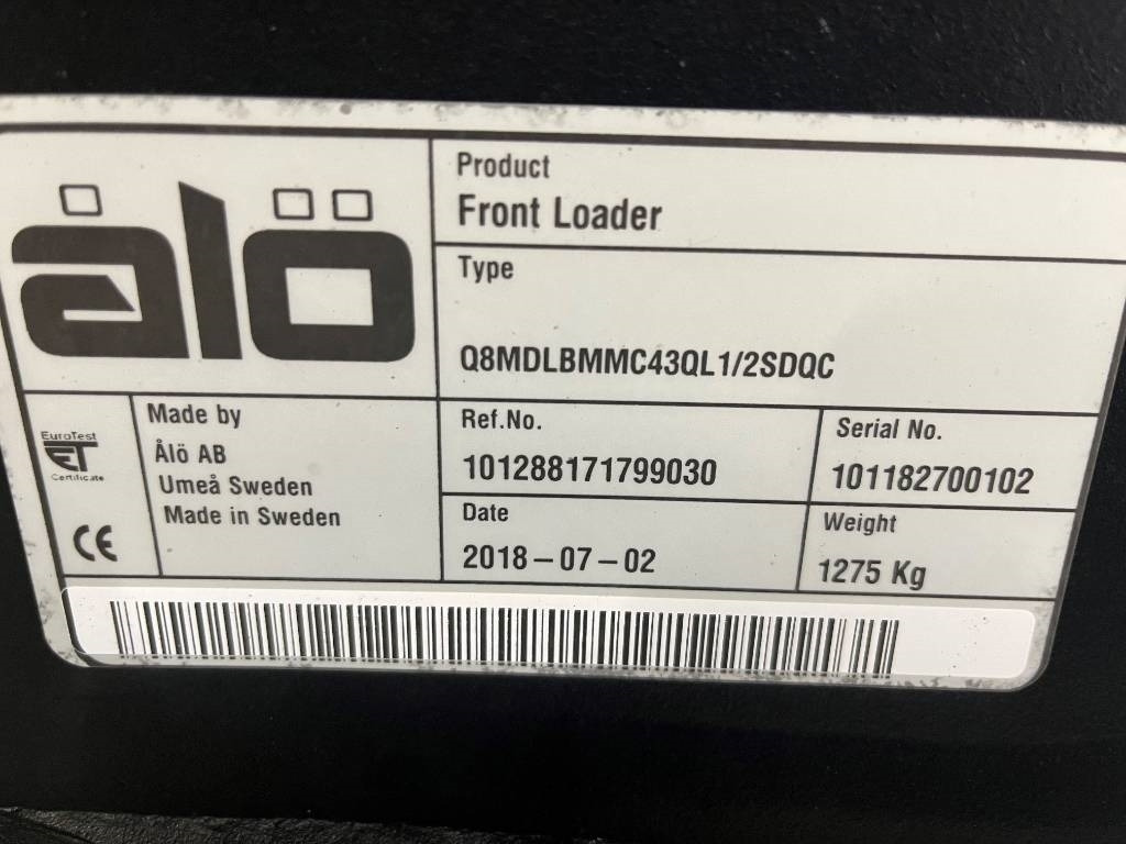 Reservdelar till Ålö Quicke Q8 Lastare / Loader - Frontlader für Traktor: das Bild 3 Reservdelar till Ålö Quicke Q8 Lastare / Loader - Frontlader für Traktor: das Bild 3