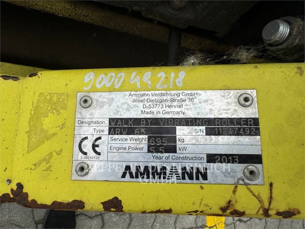 Ammann ARW 65 - Kleine Walze: das Bild 3 Ammann ARW 65 - Kleine Walze: das Bild 3