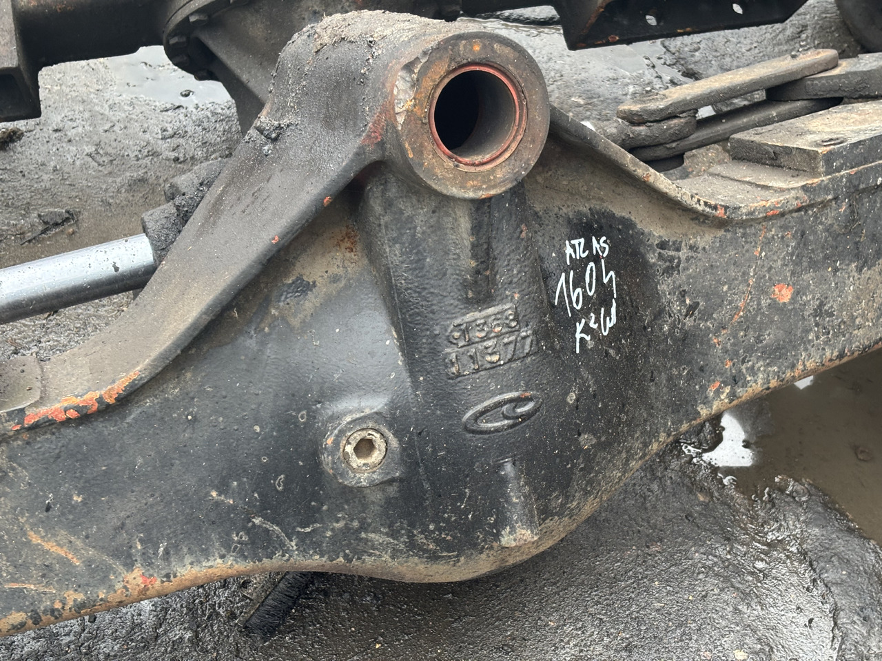 Atlas 1604 KZW Oś Przednia Most Przedni Zwolnica Zwrotnica Obudowa Pochwa Siłowniki CZĘŚCI - Achsschenkel für Landmaschine: das Bild 3 Atlas 1604 KZW Oś Przednia Most Przedni Zwolnica Zwrotnica Obudowa Pochwa Siłowniki CZĘŚCI - Achsschenkel für Landmaschine: das Bild 3