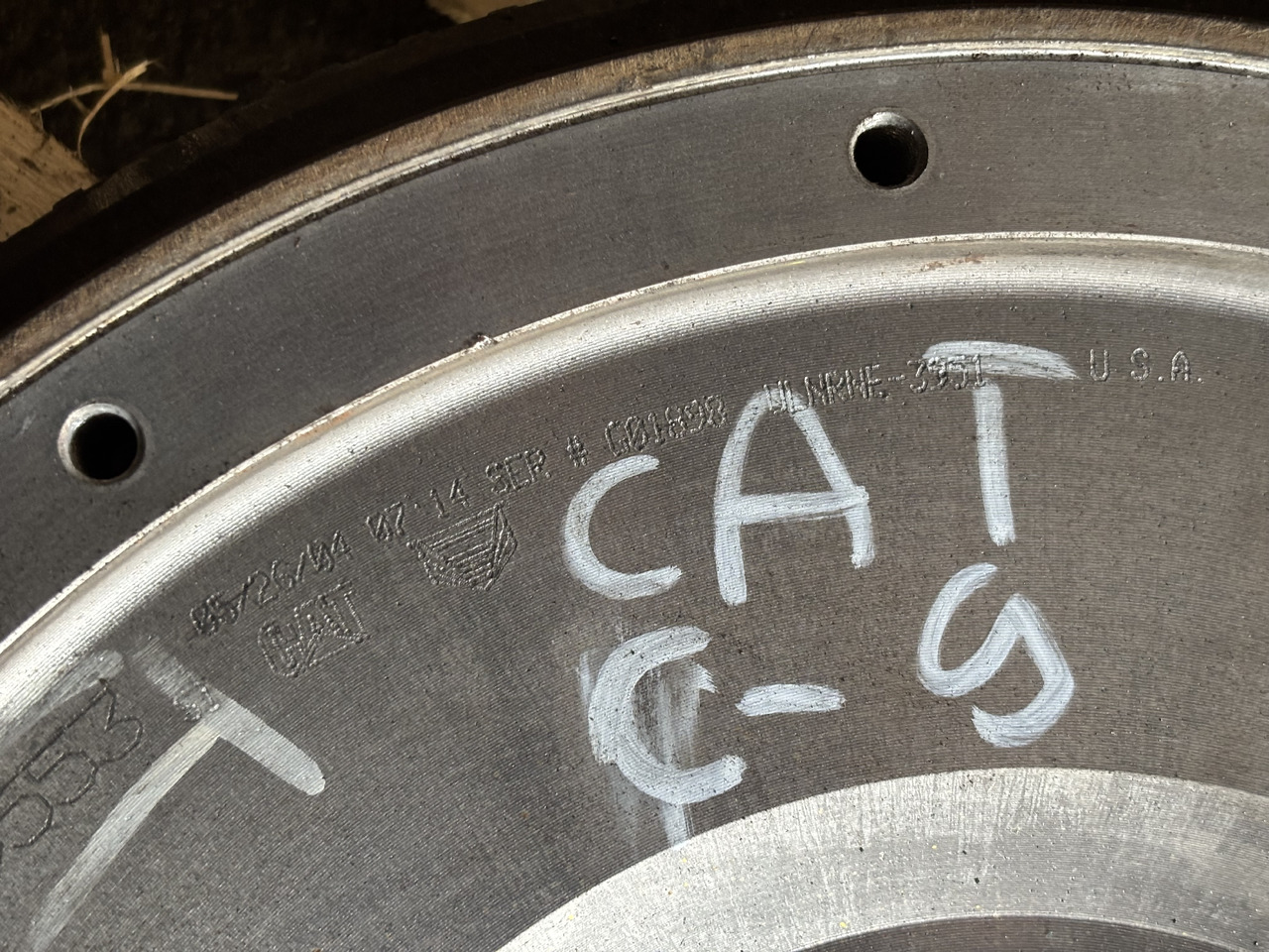 CAT Caterpillar C9 144-9553 Koło Zamachowe 1449553 - Schwungscheibe für Landmaschine: das Bild 4 CAT Caterpillar C9 144-9553 Koło Zamachowe 1449553 - Schwungscheibe für Landmaschine: das Bild 4