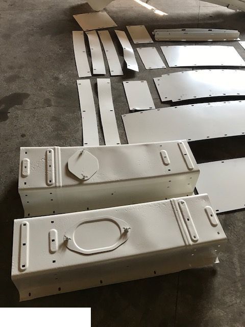 Claas Jaguar 940 - Tunel / Rura Wyrzutu - Karosserie und Außen für Landmaschine: das Bild 1 Claas Jaguar 940 - Tunel / Rura Wyrzutu - Karosserie und Außen für Landmaschine: das Bild 1