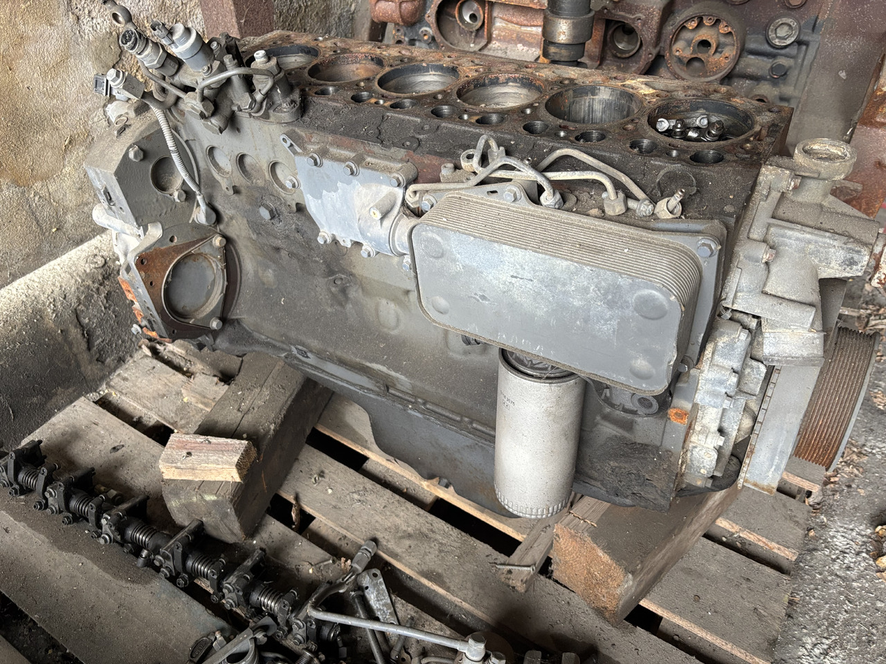 Deutz TCD 6.1 L6 Silnik Chłodnica Radiator Koło Pasowe Koło Zamachowe Głowica CZĘŚCI - Schwungscheibe für Landmaschine: das Bild 1 Deutz TCD 6.1 L6 Silnik Chłodnica Radiator Koło Pasowe Koło Zamachowe Głowica CZĘŚCI - Schwungscheibe für Landmaschine: das Bild 1