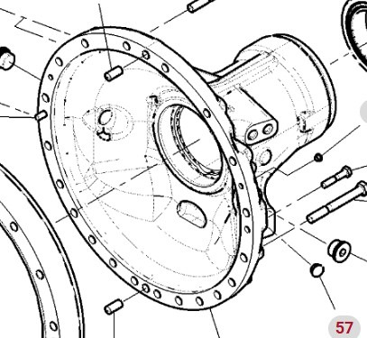 Fendt 930 933 936 939 942 Vario Gen 6 Obudowa Osi Tylnej Zwolnicy CZĘŚCI H218PP014511A - Fahrantrieb für Landmaschine: das Bild 1 Fendt 930 933 936 939 942 Vario Gen 6 Obudowa Osi Tylnej Zwolnicy CZĘŚCI H218PP014511A - Fahrantrieb für Landmaschine: das Bild 1