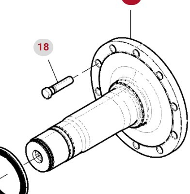 Fendt 930 933 936 939 942 Vario Gen 6 Wał Osi Tylnej Zwolnicy CZĘŚCI H218PP0145162 - Fahrantrieb für Landmaschine: das Bild 1 Fendt 930 933 936 939 942 Vario Gen 6 Wał Osi Tylnej Zwolnicy CZĘŚCI H218PP0145162 - Fahrantrieb für Landmaschine: das Bild 1