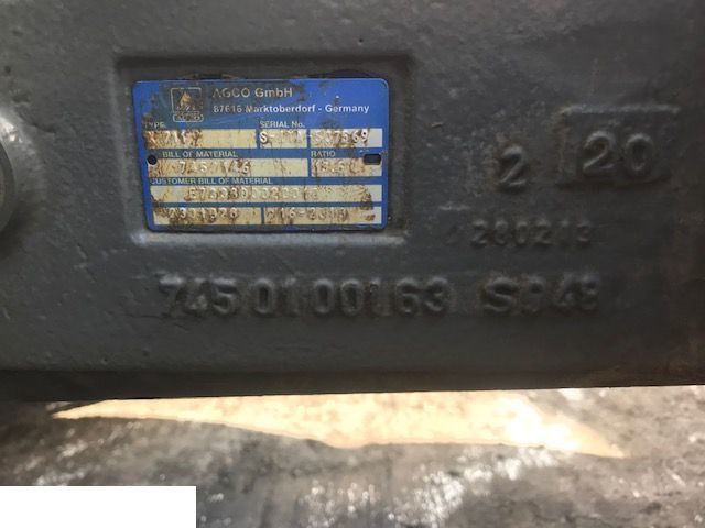 Fendt - Most Przedni TYP: x 711 - Dyfer - Differenzial Getriebe für Landmaschine: das Bild 5 Fendt - Most Przedni TYP: x 711 - Dyfer - Differenzial Getriebe für Landmaschine: das Bild 5