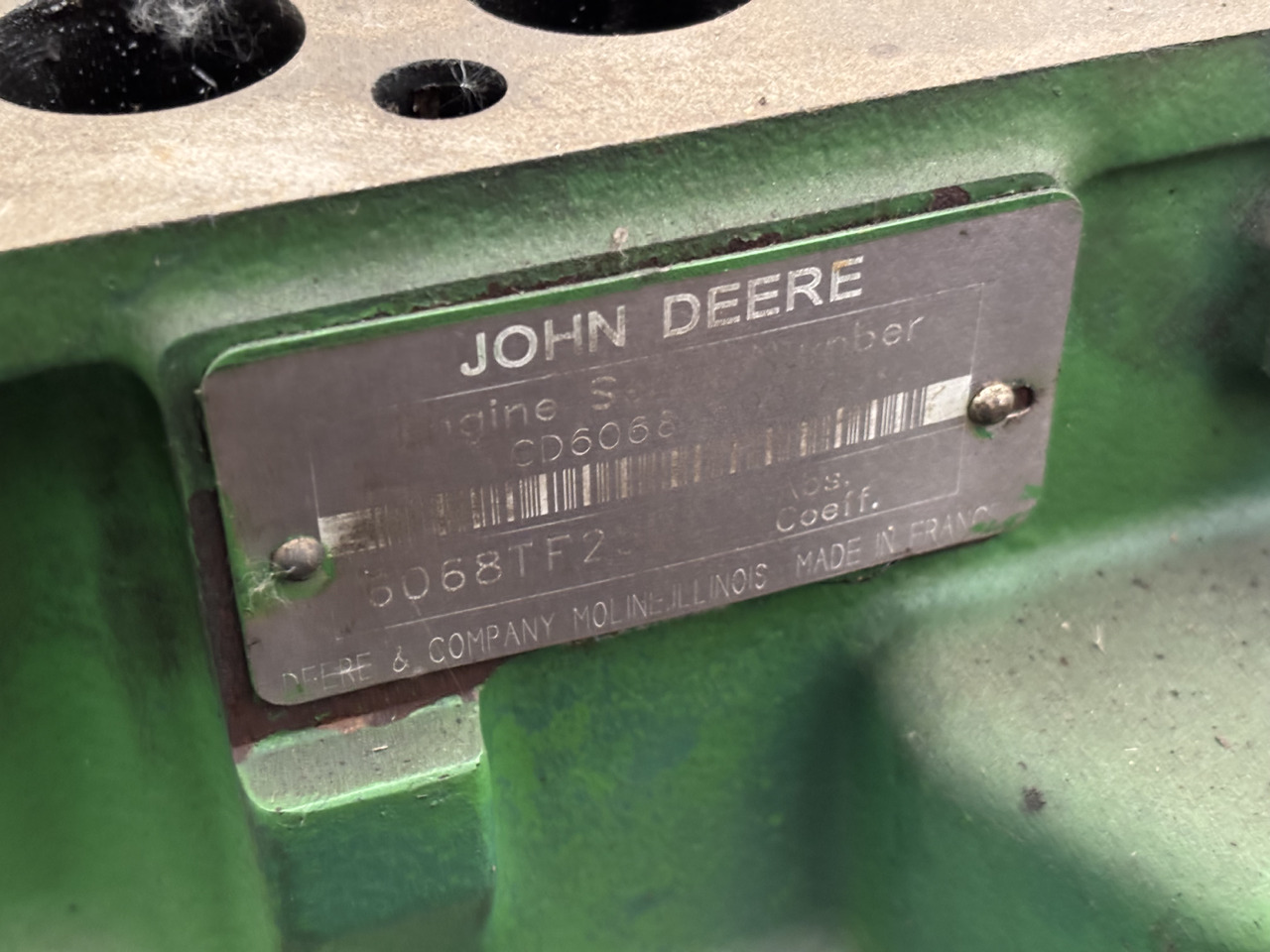 John Deere 6068 6068TF250 R119565 Blok Silnika - Zylinderblock für Landmaschine: das Bild 2 John Deere 6068 6068TF250 R119565 Blok Silnika - Zylinderblock für Landmaschine: das Bild 2