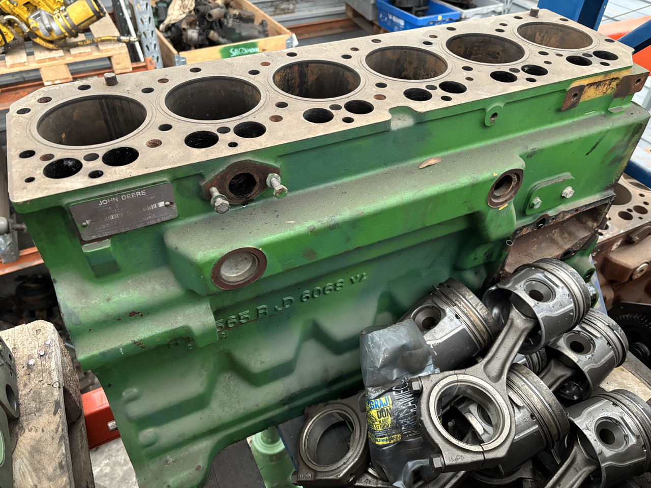 John Deere 6068 6068TF250 R119565 Blok Silnika - Zylinderblock für Landmaschine: das Bild 5 John Deere 6068 6068TF250 R119565 Blok Silnika - Zylinderblock für Landmaschine: das Bild 5