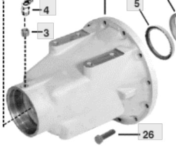 John Deere 7610 7710 Obudowa Tylniej Osi Pochwa Zwolnica Zwrotnica R126435 R156484 - Achsschenkel für Landmaschine: das Bild 1 John Deere 7610 7710 Obudowa Tylniej Osi Pochwa Zwolnica Zwrotnica R126435 R156484 - Achsschenkel für Landmaschine: das Bild 1
