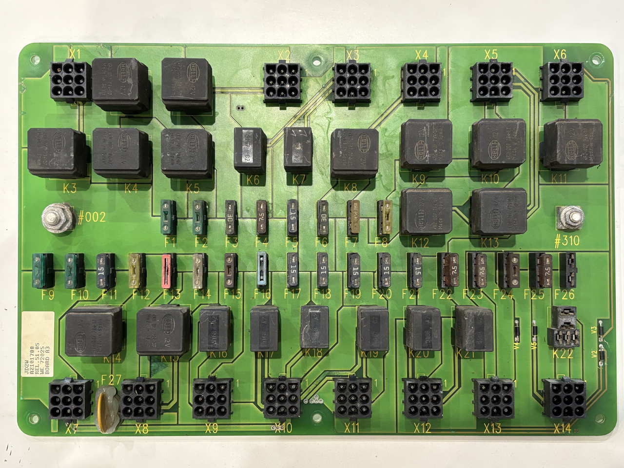 John Deere AZ101788 Płyta Elektroniczna Elektryczna Sterująca Bezpieczniki Przekaźniki - Steuergerät für Landmaschine: das Bild 1 John Deere AZ101788 Płyta Elektroniczna Elektryczna Sterująca Bezpieczniki Przekaźniki - Steuergerät für Landmaschine: das Bild 1