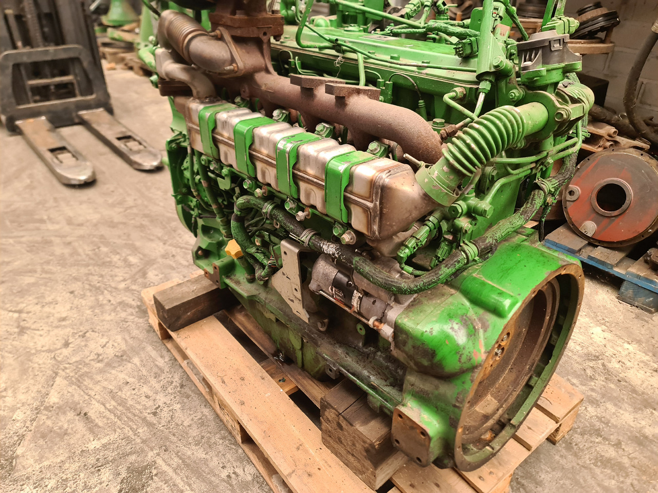 John Deere Kompletny Silnik 6.8L 6 cylindrowy - Motor für Landmaschine: das Bild 5 John Deere Kompletny Silnik 6.8L 6 cylindrowy - Motor für Landmaschine: das Bild 5