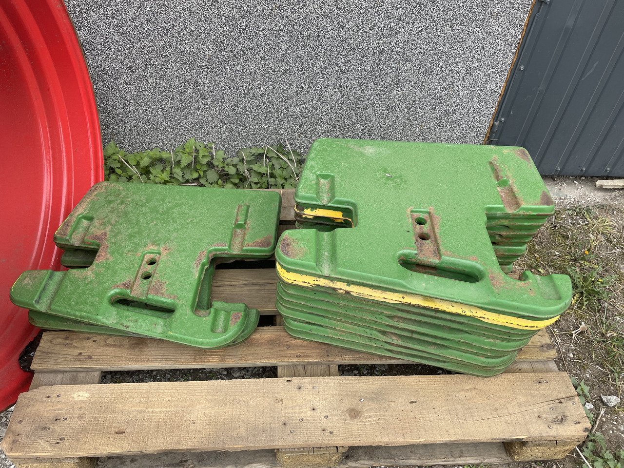John Deere - obciążniki walizkowe - Gegengewicht für Landmaschine: das Bild 1 John Deere - obciążniki walizkowe - Gegengewicht für Landmaschine: das Bild 1