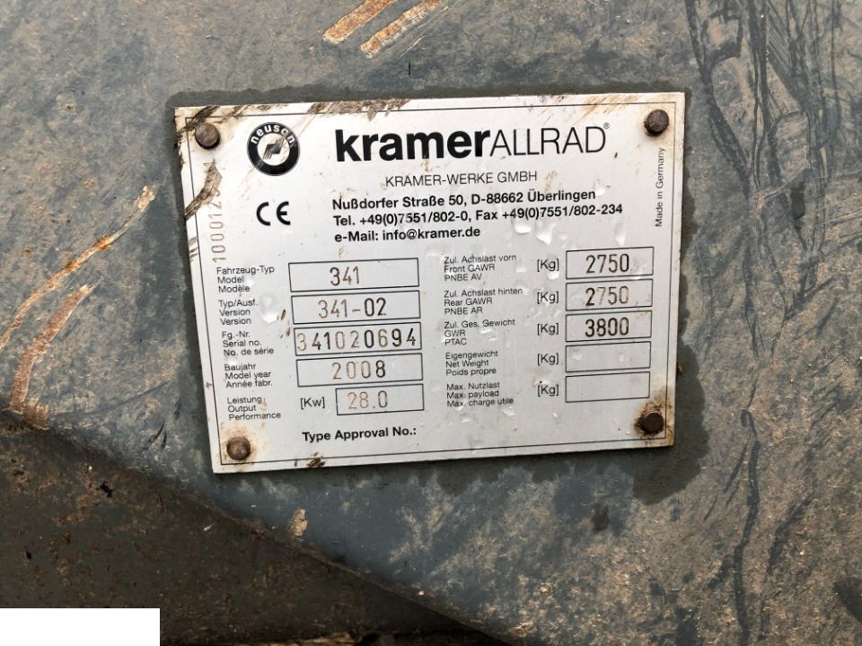 Kramer Allrad 280 341-02 Radlader - Części - Zwrotnica - Achsschenkel für Baumaschine: das Bild 1 Kramer Allrad 280 341-02 Radlader - Części - Zwrotnica - Achsschenkel für Baumaschine: das Bild 1