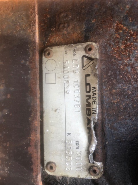 Lombardii LDW 1003/B1 - Silnik - Motor für Landmaschine: das Bild 2 Lombardii LDW 1003/B1 - Silnik - Motor für Landmaschine: das Bild 2