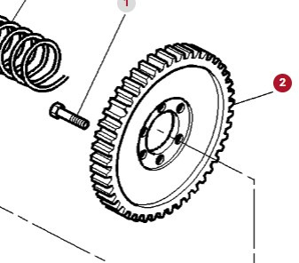 Massey Ferguson 6497 6499 Koło Zębate 3716420M1 87 zębów 3716420M1 - Differenzial Getriebe für Landmaschine: das Bild 1 Massey Ferguson 6497 6499 Koło Zębate 3716420M1 87 zębów 3716420M1 - Differenzial Getriebe für Landmaschine: das Bild 1