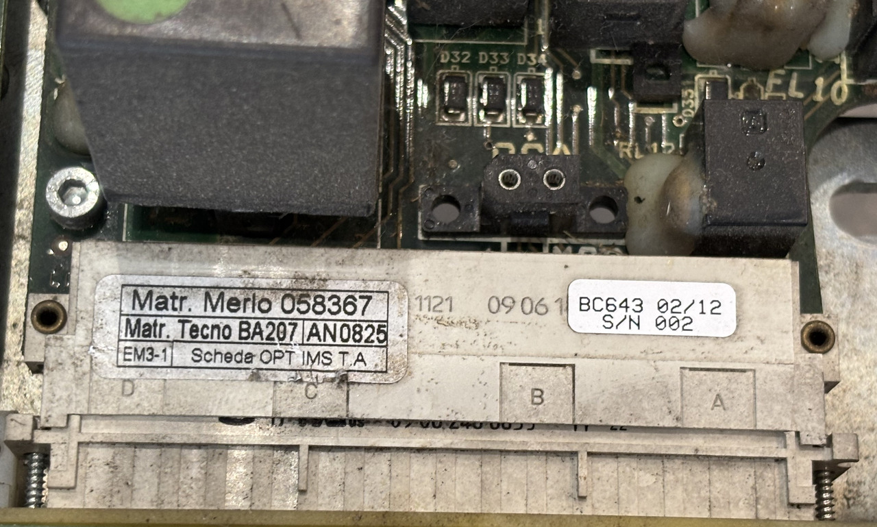 Merlo 058367 Kontroler Płyta Elektroniczna ECU MUGS UGS SGB Sterownik Bezpiecznik - Steuergerät für Baumaschine: das Bild 2 Merlo 058367 Kontroler Płyta Elektroniczna ECU MUGS UGS SGB Sterownik Bezpiecznik - Steuergerät für Baumaschine: das Bild 2