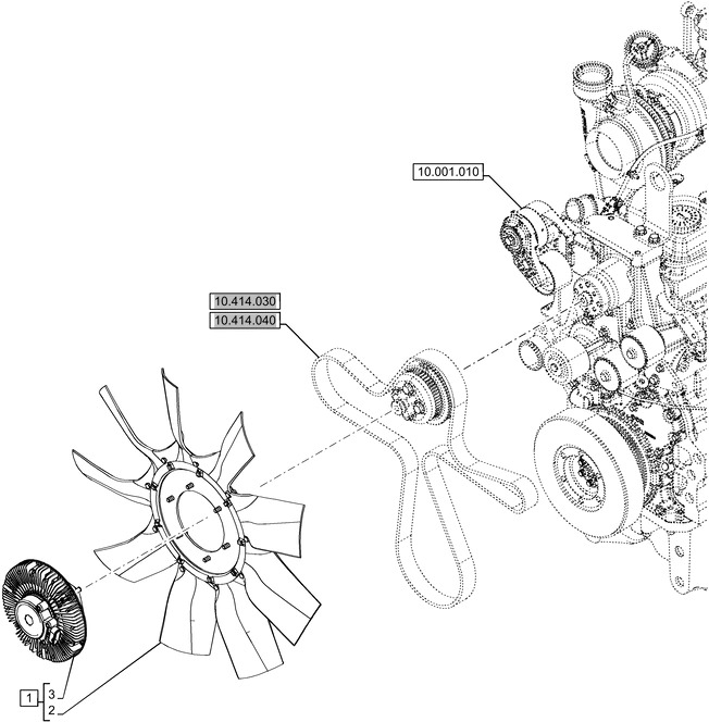 New Holland T6070 Wentylator 9 blades, 620mm od 87383688 - Ventilator für Traktor: das Bild 1 New Holland T6070 Wentylator 9 blades, 620mm od 87383688 - Ventilator für Traktor: das Bild 1