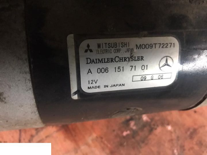 Rozrusznik Mitsubishi Mercedes-Benz OM 942.991 - Anlasser für Landmaschine: das Bild 1 Rozrusznik Mitsubishi Mercedes-Benz OM 942.991 - Anlasser für Landmaschine: das Bild 1