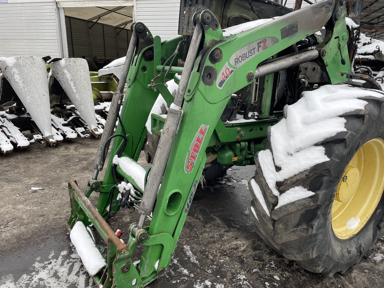 Stoll Robust FZ 40 - ładowacz czołowy TUR - Frontlader für Traktor: das Bild 3 Stoll Robust FZ 40 - ładowacz czołowy TUR - Frontlader für Traktor: das Bild 3