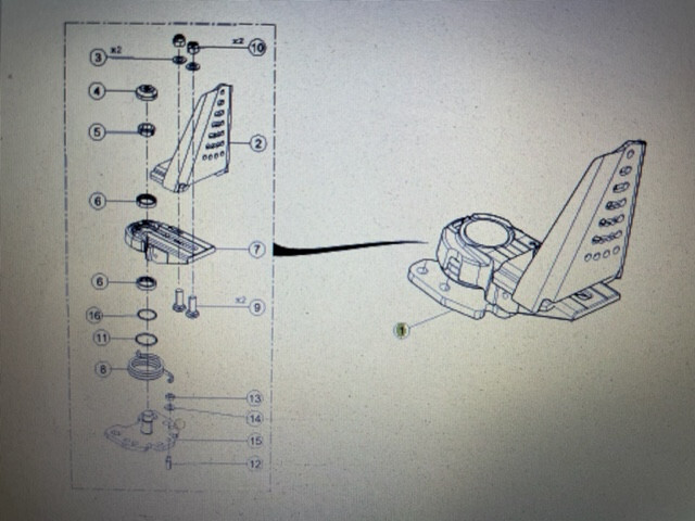 Wspornik błotnika skrętny Claas AXION - Kotflügel für Traktor: das Bild 1 Wspornik błotnika skrętny Claas AXION - Kotflügel für Traktor: das Bild 1