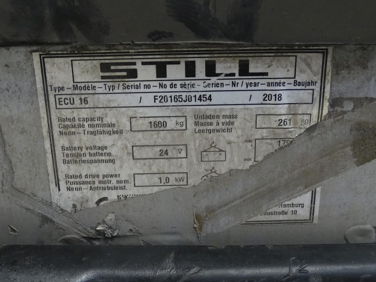 STILL ECU16 - Niederhubwagen: das Bild 5 STILL ECU16 - Niederhubwagen: das Bild 5