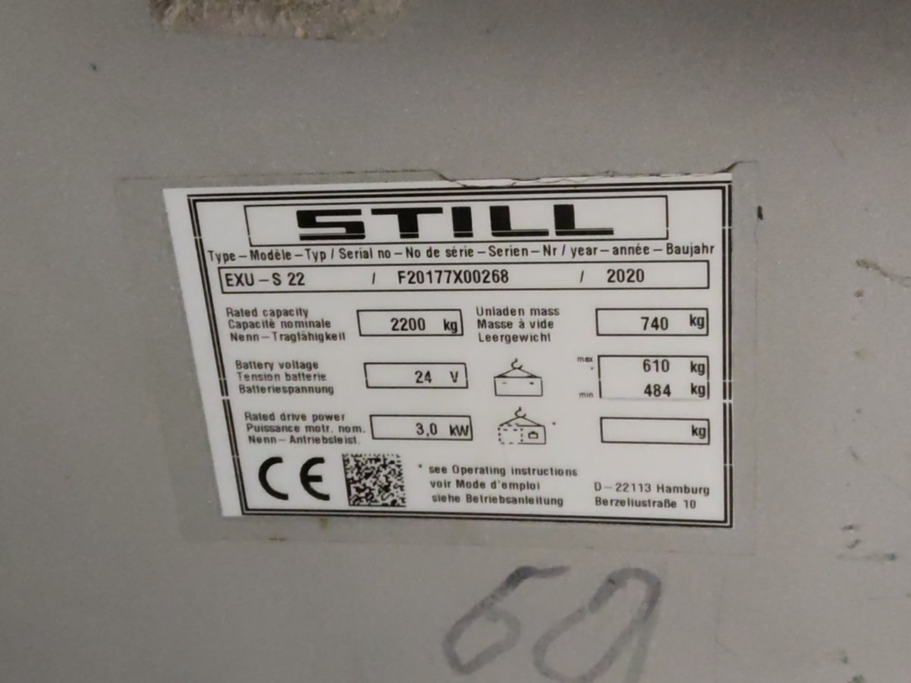 STILL EXU-S22 - Niederhubwagen: das Bild 5 STILL EXU-S22 - Niederhubwagen: das Bild 5