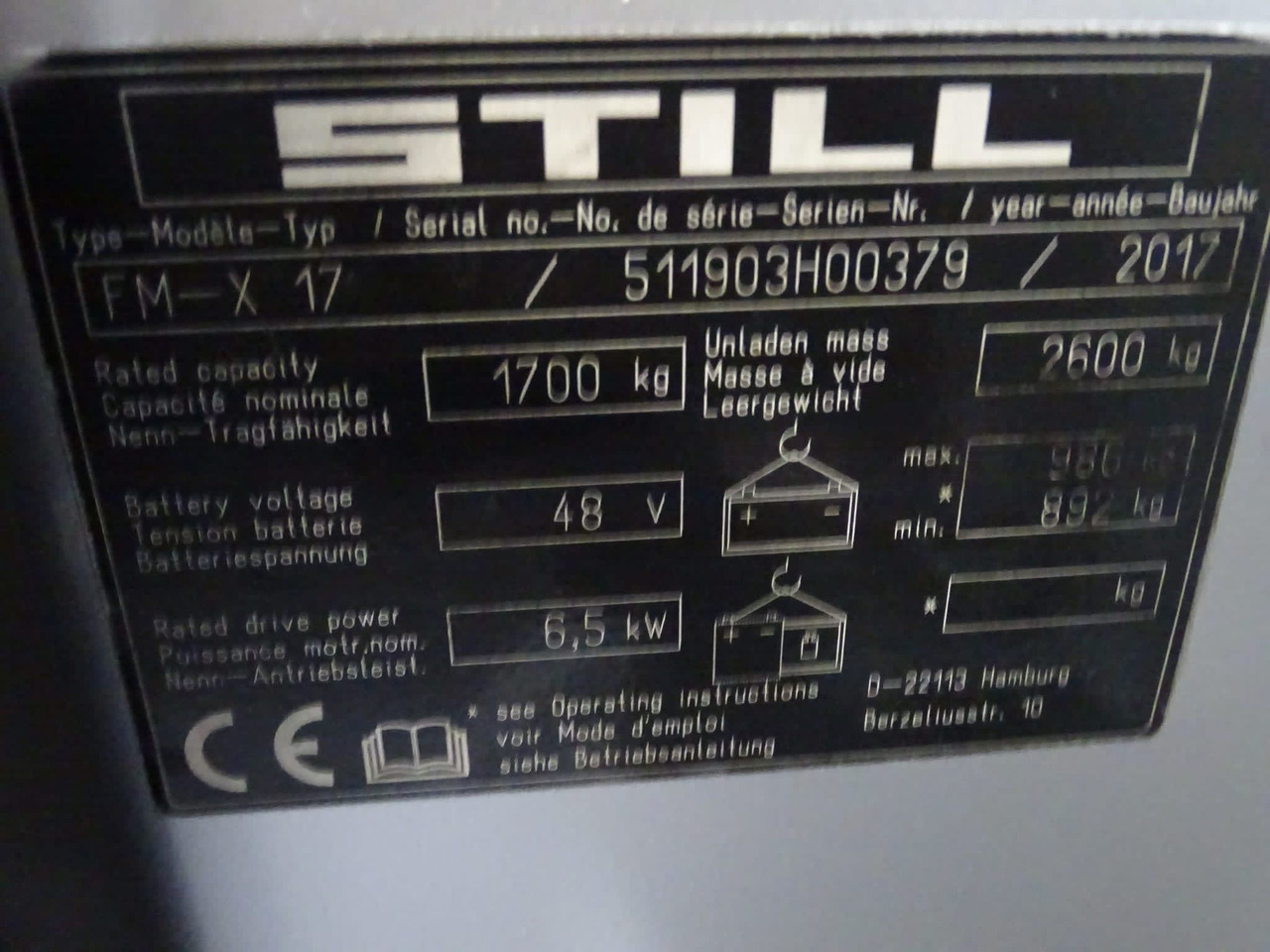 STILL FM-X17 - Schubmaststapler: das Bild 5 STILL FM-X17 - Schubmaststapler: das Bild 5