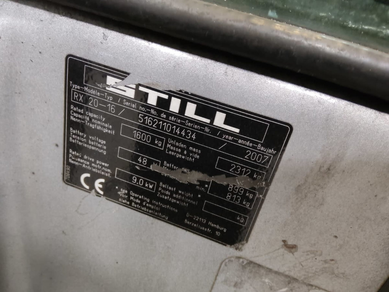 STILL RX20-16 - Elektrostapler: das Bild 5 STILL RX20-16 - Elektrostapler: das Bild 5