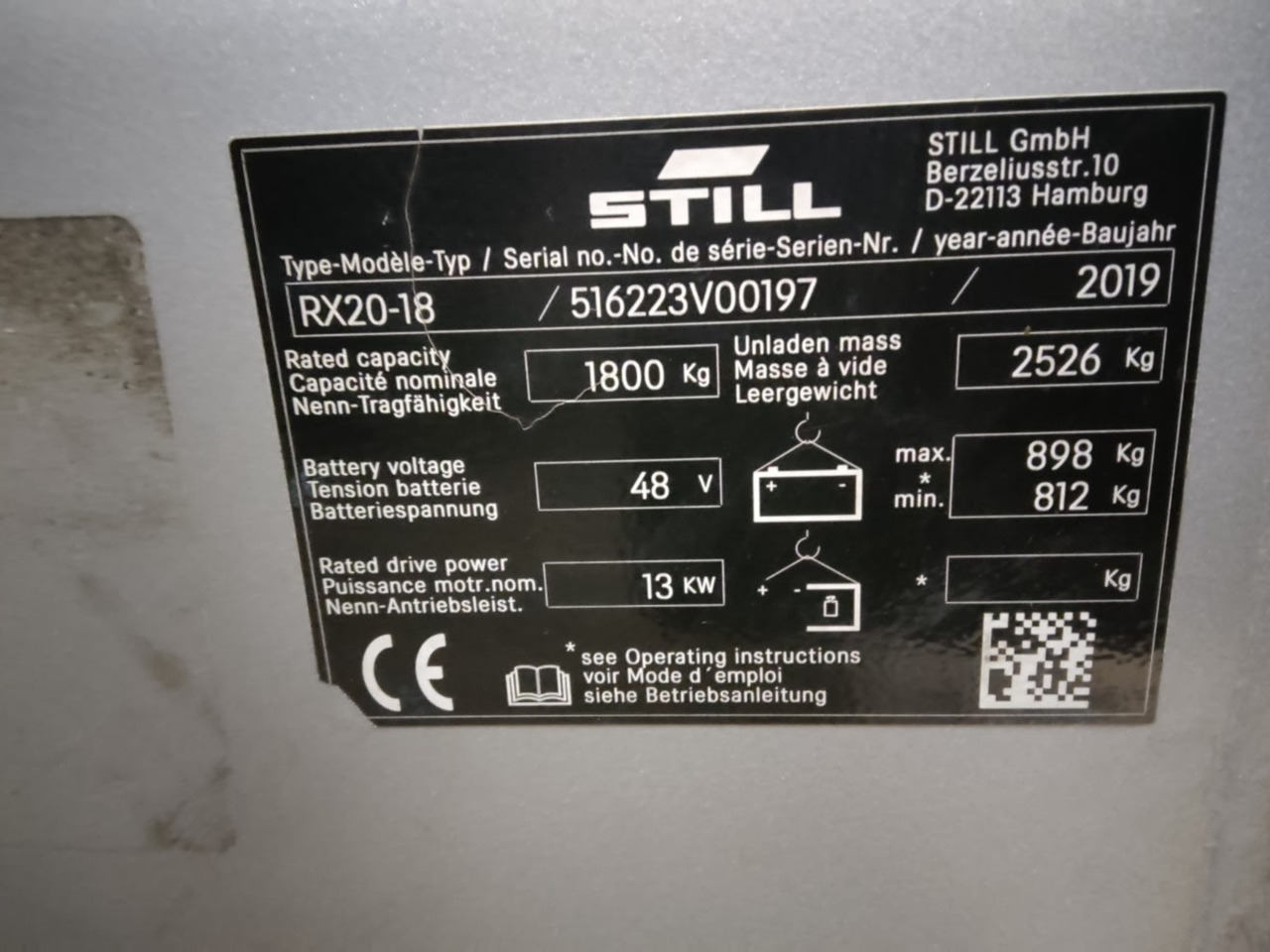 STILL RX20-18 - Elektrostapler: das Bild 2 STILL RX20-18 - Elektrostapler: das Bild 2