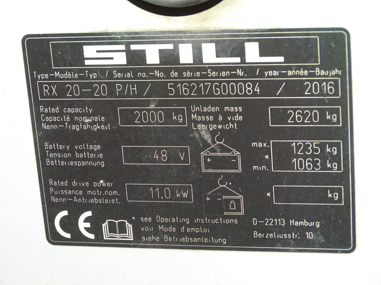 STILL RX20-20P/H - Elektrostapler: das Bild 5 STILL RX20-20P/H - Elektrostapler: das Bild 5