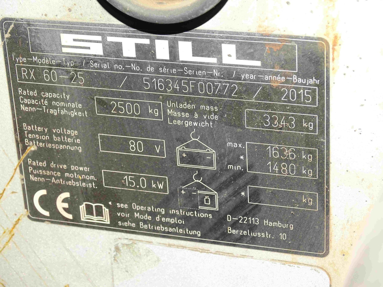 STILL RX60-25 - Elektrostapler: das Bild 4 STILL RX60-25 - Elektrostapler: das Bild 4