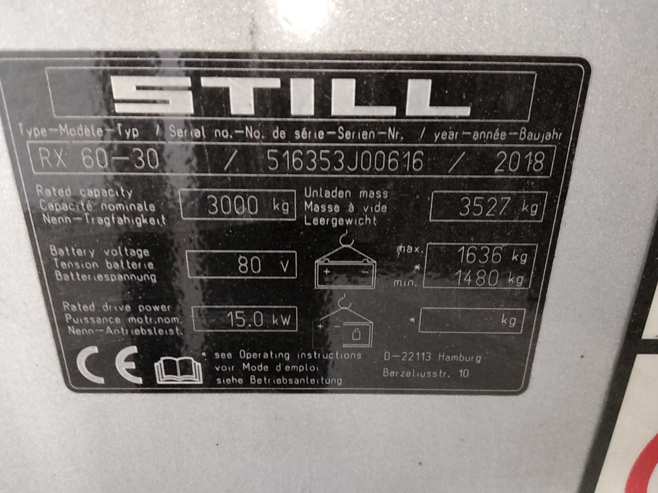 STILL RX60-30 - Elektrostapler: das Bild 5 STILL RX60-30 - Elektrostapler: das Bild 5