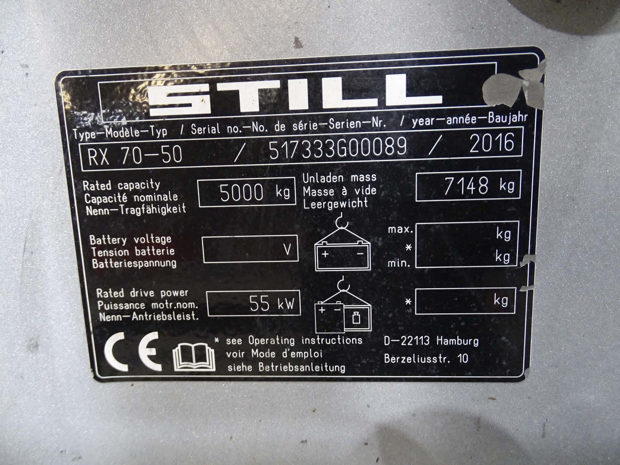 STILL RX70-50 - Dieselstapler: das Bild 5 STILL RX70-50 - Dieselstapler: das Bild 5