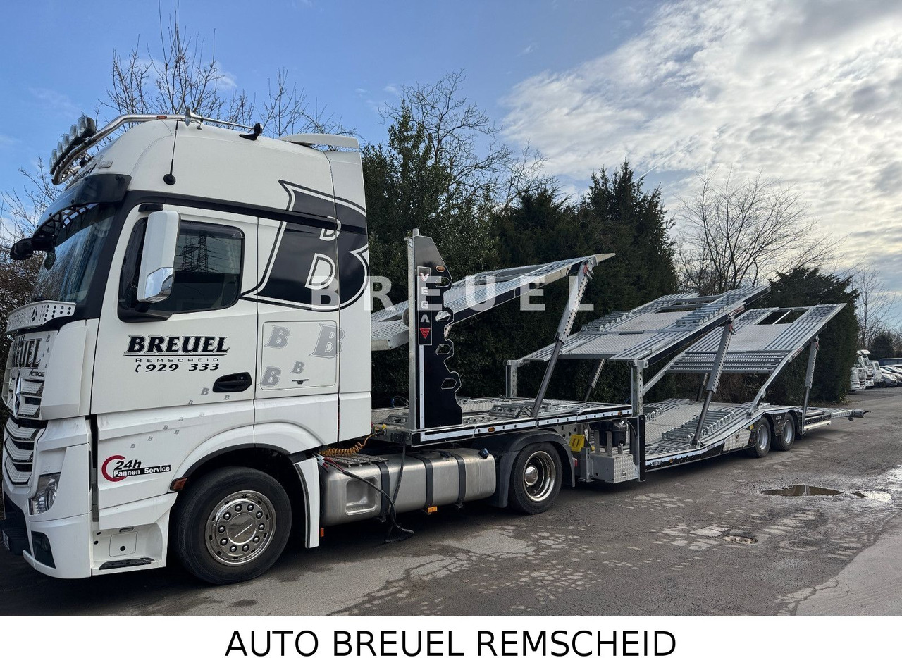 6-er Autotransporter mit Lenkachse 6-er Autotransporter sofort mit VDI Zertifikat - Autotransporter Auflieger: das Bild 1 6-er Autotransporter mit Lenkachse 6-er Autotransporter sofort mit VDI Zertifikat - Autotransporter Auflieger: das Bild 1