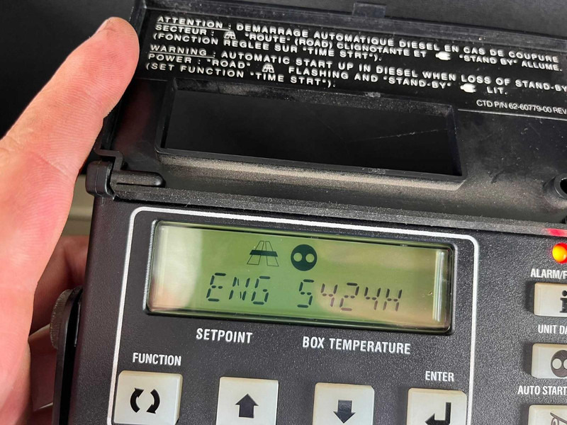 Kühlkofferaufbau CARRIER SUPRA 1250 Mt°: das Bild 6 Kühlkofferaufbau CARRIER SUPRA 1250 Mt°: das Bild 6