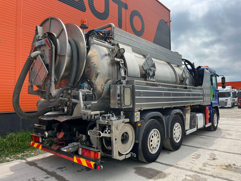 MAN TGA 26.430 6x2*4 TANK 13700 l / VACUUM MORO PM200R - 2283 hours / PRESSURE Pratissoli KF38 - 40 l/min - 150 bar - Saug-/ Spülfahrzeug: das Bild 5 MAN TGA 26.430 6x2*4 TANK 13700 l / VACUUM MORO PM200R - 2283 hours / PRESSURE Pratissoli KF38 - 40 l/min - 150 bar - Saug-/ Spülfahrzeug: das Bild 5