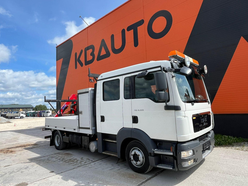 MAN TGL 8.220 4x2 HMF 270 K2 / WINCH / PLATFORM L=2779 mm - Pritsche LKW, Autokran: das Bild 4 MAN TGL 8.220 4x2 HMF 270 K2 / WINCH / PLATFORM L=2779 mm - Pritsche LKW, Autokran: das Bild 4