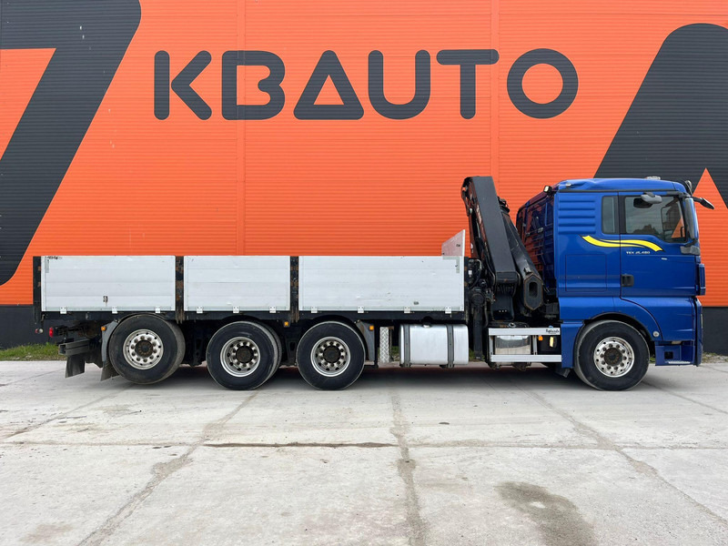 MAN TGX 35.480 8x4*4 HIAB 288E-7 / PLATFORM L=6397 mm - Pritsche LKW, Autokran: das Bild 5 MAN TGX 35.480 8x4*4 HIAB 288E-7 / PLATFORM L=6397 mm - Pritsche LKW, Autokran: das Bild 5