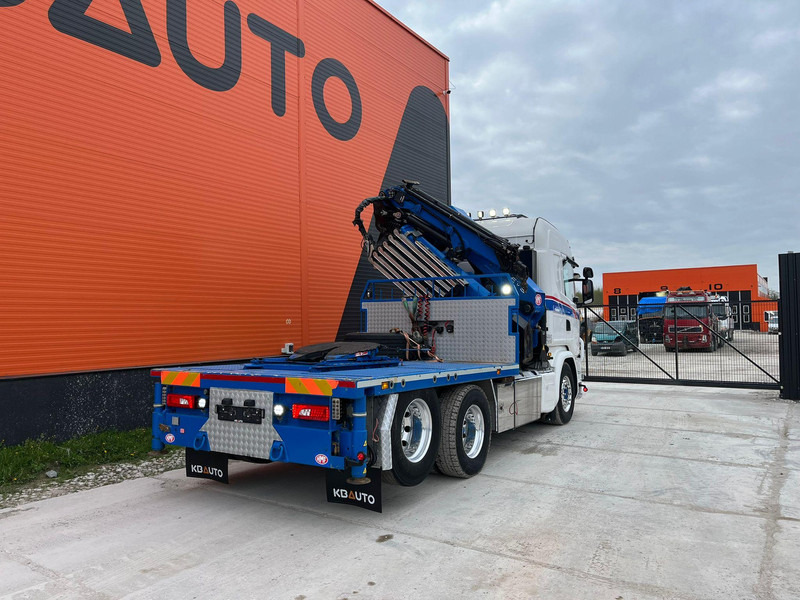 Pritsche LKW, Autokran Scania G 490 6x2 HMF 5020 K6 + JIB / RETARDER: das Bild 6