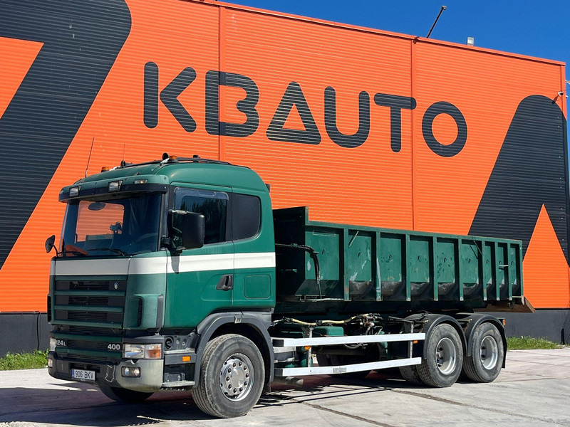 Scania R 124 400 6x2 MARREL AL 20 ton / L=5600 mm / BOX FOR SALE SEPARATELY - Abrollkipper: das Bild 2 Scania R 124 400 6x2 MARREL AL 20 ton / L=5600 mm / BOX FOR SALE SEPARATELY - Abrollkipper: das Bild 2