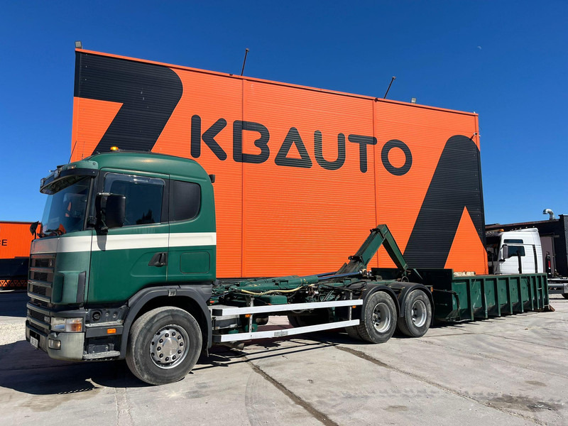 Scania R 124 400 6x2 MARREL AL 20 ton / L=5600 mm / BOX FOR SALE SEPARATELY - Abrollkipper: das Bild 1 Scania R 124 400 6x2 MARREL AL 20 ton / L=5600 mm / BOX FOR SALE SEPARATELY - Abrollkipper: das Bild 1