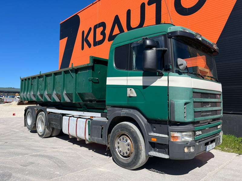 Scania R 124 400 6x2 MARREL AL 20 ton / L=5600 mm / BOX FOR SALE SEPARATELY - Abrollkipper: das Bild 4 Scania R 124 400 6x2 MARREL AL 20 ton / L=5600 mm / BOX FOR SALE SEPARATELY - Abrollkipper: das Bild 4