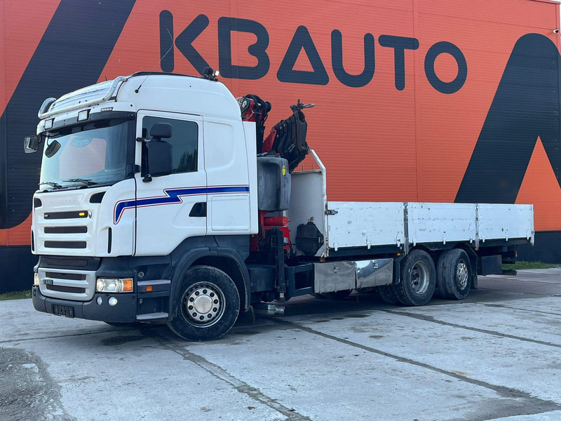 Scania R 440 6x2*4 FASSI F260XP / PLATFORM L=6760 mm - Pritsche LKW, Autokran: das Bild 2 Scania R 440 6x2*4 FASSI F260XP / PLATFORM L=6760 mm - Pritsche LKW, Autokran: das Bild 2