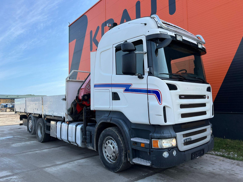 Scania R 440 6x2*4 FASSI F260XP / PLATFORM L=6760 mm - Pritsche LKW, Autokran: das Bild 4 Scania R 440 6x2*4 FASSI F260XP / PLATFORM L=6760 mm - Pritsche LKW, Autokran: das Bild 4