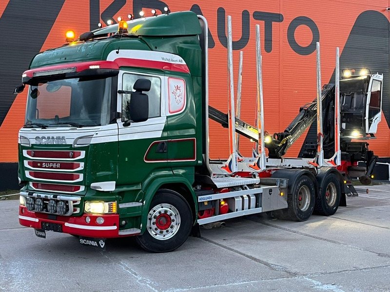 Scania R 580 6x4 LOGLIFT F96S79 / RETARDER - Holztransporter, Autokran: das Bild 2 Scania R 580 6x4 LOGLIFT F96S79 / RETARDER - Holztransporter, Autokran: das Bild 2