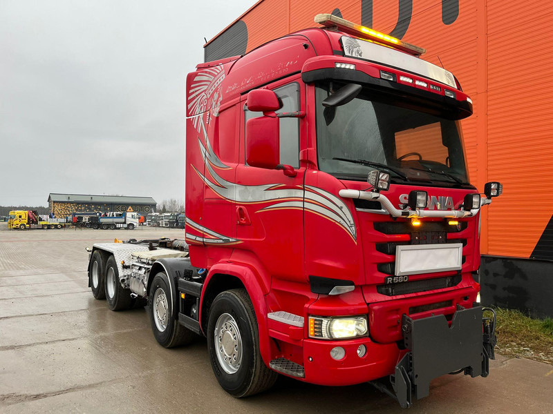 Scania R 580 8x4 PALFINGER / L=5600 mm / RETARDER - Abrollkipper: das Bild 3 Scania R 580 8x4 PALFINGER / L=5600 mm / RETARDER - Abrollkipper: das Bild 3