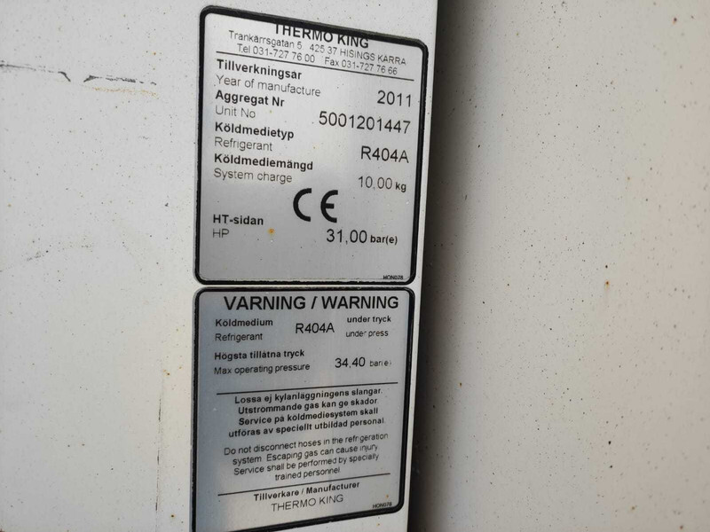 THERMO KING SLX SPECTRUM REFRIGERATION UNIT / KÜLMASEADE - Kühlkofferaufbau: das Bild 4 THERMO KING SLX SPECTRUM REFRIGERATION UNIT / KÜLMASEADE - Kühlkofferaufbau: das Bild 4
